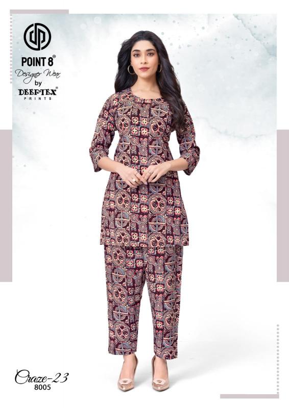 Deeptex craze vol-8 coord set womens dresses wholesale